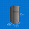 18 Cu. Ft. Top Mount Refrigerator Look