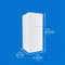 27” 18 Cu. Ft. Refrigerator Top Freezer Frost-free