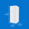 27-inch 18 Cu. Ft. Refrigerator Top Freezer Frost-free Left-hand Door
