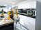 Unperforated steam oven pan