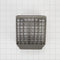 Dishwasher Silverware Basket Extension Kit (grey/blue) - Includes Six Light Item Clips, One Side Clip, And One Side Utensil Clip