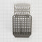 Dishwasher Silverware Basket Extension Kit (grey/blue) - Includes Six Light Item Clips, One Side Clip, And One Side Utensil Clip