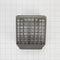 Dishwasher Silverware Basket Extension Kit (Grey/Blue) - Includes Six Light Item Clips, One Side Clip, and One Side Utensil Clip