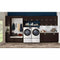 7.4 Cu. Ft. Large Capacity Front Load Electric Dryer - White