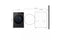 7.4 Cu. Ft. Smart Front Load Energy Star Electric Dryer With Sensor Dry & Steam Technology