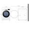 7.4 Cu. Ft. Ultra Large Capacity Smart Wi-fi Enabled Front Load Electric Dryer With Turbosteam™ And Built-in Intelligence