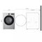7.4 Cu. Ft. Ultra Large Capacity Smart Front Load Electric Energy Star Dryer With Sensor Dry & Steam Technology