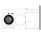7.4 Cu. Ft. Ultra Large Capacity Smart Front Load Electric Energy Star Dryer With Sensor Dry & Steam Technology
