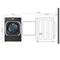 9.0 Cu. Ft. Mega Capacity Smart Wi-fi Enabled Front Load Electric Dryer With Turbosteam™ And Built-in Intelligence
