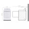 7.3 Cu. Ft. Rear Control Gas Energy Star Dryer With Sensor Dry