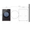7.4 Cu. Ft. Ultra Large Capacity Smart Wi-fi Enabled Front Load Gas Dryer With Turbosteam™ And Built-in Intelligence