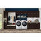 7.4 Cu. Ft. Large Capacity Front Load Gas Dryer - White