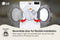 7.4 Cu. Ft. Large Capacity Front Load Gas Dryer - White