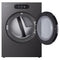 9.0 Cu. Ft. Mega Capacity Smart Front Load Gas Dryer With Built-in Intelligence, Turbosteam® And Touch Lcd Control