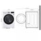 4.2 Cu. Ft. Smart Wi-fi Enabled Compact Front Load Dryer With Dual Inverter Heatpump™ Technology