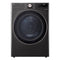 7.8 Cu. Ft. Ultra Large Capacity Heat Pump Ventless Dryer, Wi-fi Connectivity Black Steel