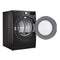 7.8 Cu. Ft. Ultra Large Capacity Heat Pump Ventless Dryer, Wi-fi Connectivity Black Steel
