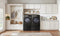 7.8 Cu. Ft. Ultra Large Capacity Heat Pump Ventless Dryer, Wi-fi Connectivity Black Steel