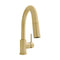 Autograph Edition Dante Pull Down Single Handle Kitchen Faucet In Champagne Bronze