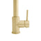 Autograph Edition Dante Pull Down Single Handle Kitchen Faucet In Champagne Bronze