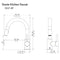 Autograph Edition Dante Pull Down Single Handle Kitchen Faucet In Champagne Bronze
