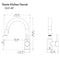 Dante Pull Down Single Handle Kitchen Faucet In Chrome
