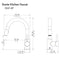 Autograph Edition Dante Pull Down Single Handle Kitchen Faucet In Matte Black