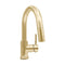 Autograph Edition Dante Pull Down Single Handle Kitchen Faucet In Polished Gold