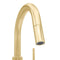 Autograph Edition Dante Pull Down Single Handle Kitchen Faucet In Polished Gold