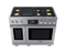 48-inch Dual-fuel Steam Range With Embedded Griddle