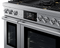 48-inch Dual-fuel Steam Range With Embedded Griddle