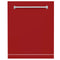 24" Monument Dishwasher Panel with Traditional Handle