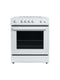 30” Slide in Smooth Top Electric Range with Knob Controls