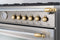 Gold décor set for Range and Hood