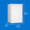 3.2 Cu. Ft. Upright Freezer