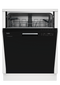 Tall Tub Black Dishwasher, 14 place settings, 48 dBa, Front Control