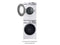 7.5 cu. ft. Electric Dryer with Steam Sanitize+ in White