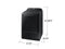 7.4 cu. ft. Smart Electric Dryer with Steam Sanitize+ in Brushed Black