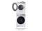 7.5 cu. ft. Gas Dryer with Steam Sanitize+ in White