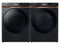 7.5 cu. ft. Smart Gas Dryer with Steam Sanitize+ in Brushed Black