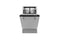 18 inch Dishwasher Standard Tub with Stainless Steel Panel and Bar Handle, 8 place settings, 51 dB, 6 wash cycles