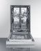 18" Wide Built-In Dishwasher