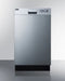 18" Wide Built-In Dishwasher, ADA Compliant