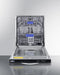 24" Wide Built-In Dishwasher, ADA Compliant