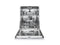 24 inch Dishwasher Tall Tub Panel Ready, 15 place settings, 42 dB, 6 wash cycles