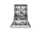 24 inch Tall Tub Dishwasher, 15 place settings, 42 dB, 6 wash cycles