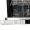 24 In. Top Control Dishwasher With Stainless Steel Panel And Modern Style Handle, 52dba
