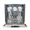 24 In. Top Control Dishwasher With Stainless Steel Panel And Modern Style Handle, 52dba
