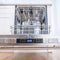 24 In. Top Control Dishwasher With Stainless Steel Panel And Modern Style Handle, 52dba