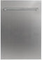 18 in. Compact Top Control Dishwasher with Tub and Traditional Style Handle, 52dBa